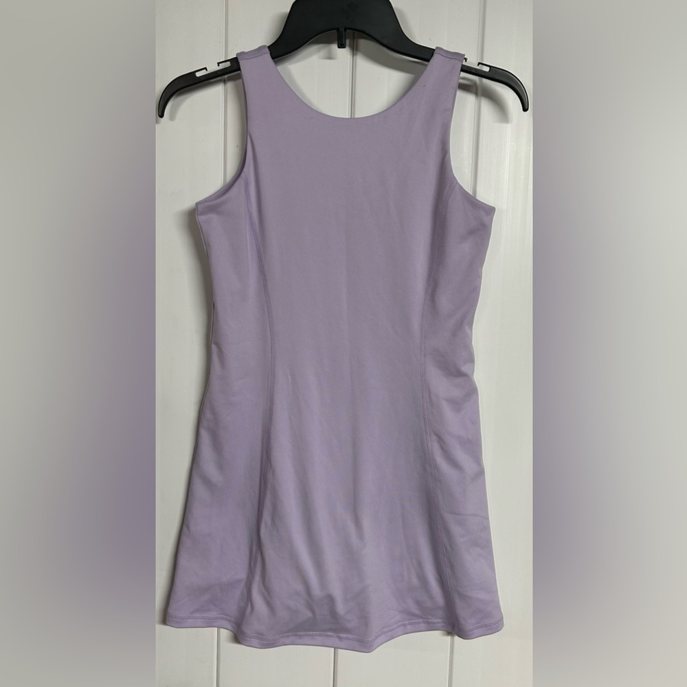 tek gear Girl’s Lavender Scoop Neck Tank Dress with Pants